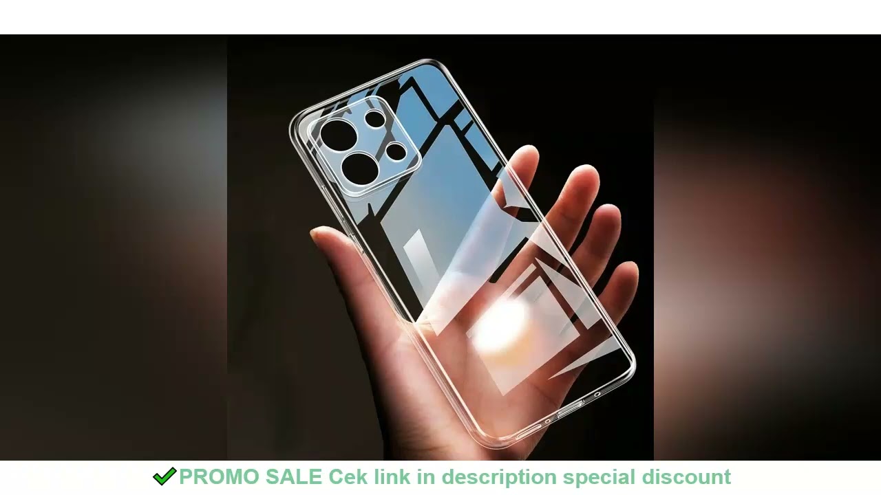 Ultra Thin Clear Silicone Soft Case Cover For Xiaomi Redmi Note 13 13R Pro Plus 13 4G 5G Full Camera