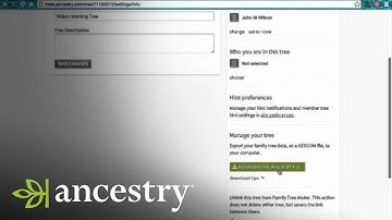 How to Download Your Tree from Ancestry.com | Ancestry
