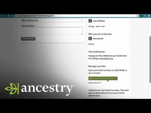 How to Download Your Tree from Ancestry.com | Ancestry