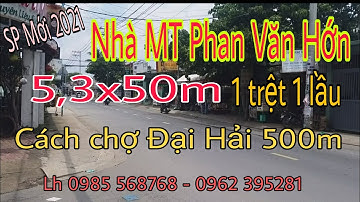 Chính chủ gửi bán nhà mặt tiền Phan Văn Hớn Hóc Môn | Nhà đất Giá rẻ tại Hóc Môn