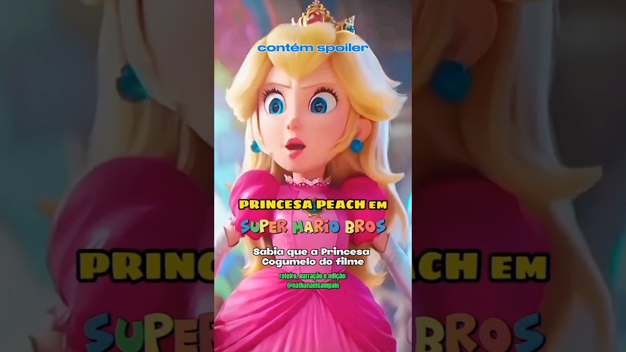 Princesa Peach no Filme Super Mario Bros em Português #SuperMarioBrosOfilme  