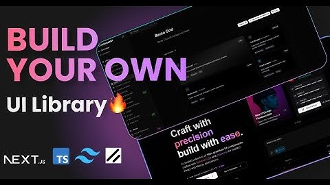 🔴Build and Deploy Your Shadcn/ui Clone with Next.js , React , Framer-Motion , Tailwind , Typescript