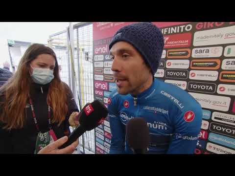 Thibaut Pinot - Interview  l'arrive - Etape 13 - Giro d'Italia 2023