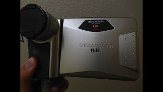 SHARP Video8 VIEWCAM VL-EL300 ① The Sharp Vl AH30 (HI8 tape camera) - YouTube