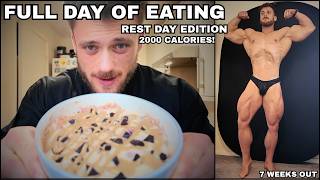 FULL DAY OF EATING | REST DAY EDITION | 7 WEEKS OUT!