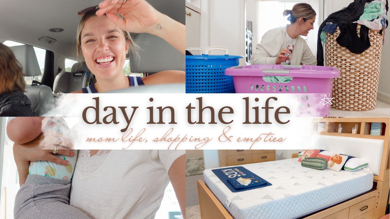 Mom Life, Chats, Furniture Shop & Empties | Day In The Life