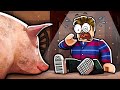 Weird roblox pig game