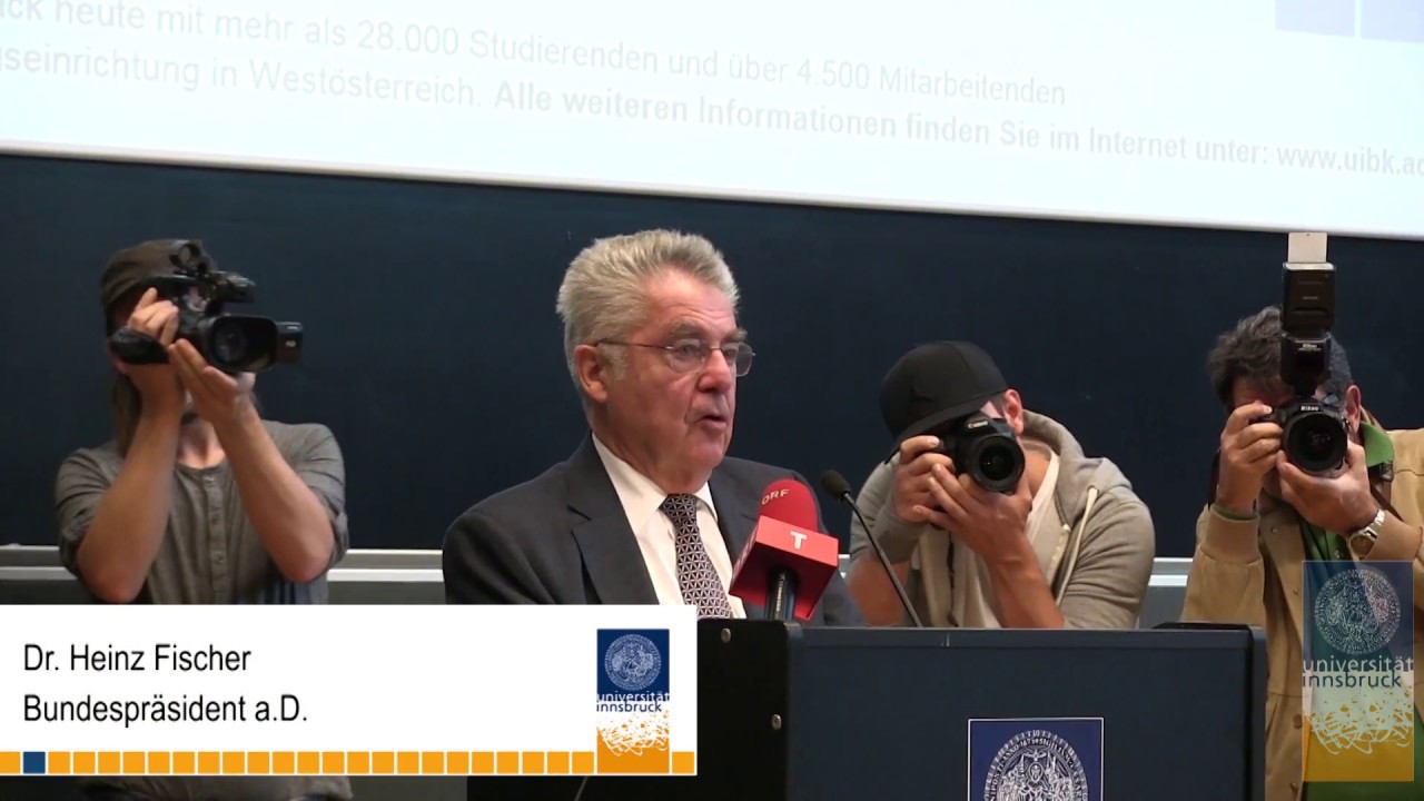Antrittsvorlesung Heinz Fischer: Die Rolle des Bundespräsidenten in der Zweiten Republik