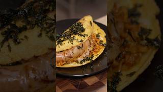 Buldak Omelette With Sausage