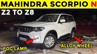 HEIGHT ADJUSTABLE SEAT✅ MAHINDRA SCORPIO N Z2 MODIFICATION✅ SCORPIO N MODIFIED✅