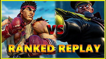 SFV - Daigo Umehara (Ryu) Vs Galtu (M.Bison) x7 - Ranked - SF5