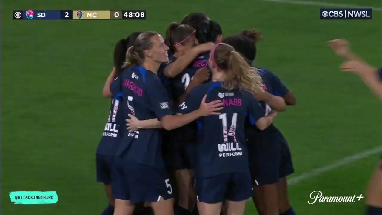 Highlights San Diego Wave FC vs. North Carolina Courage April 1, 2023 YouTube