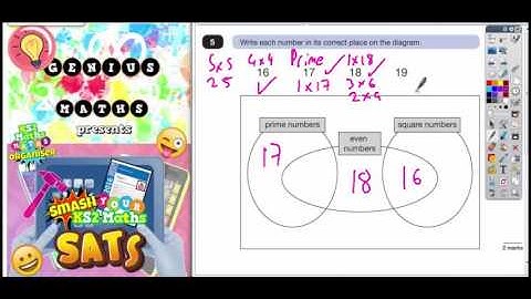 2016 SATs Paper 2 Reasoning Q5