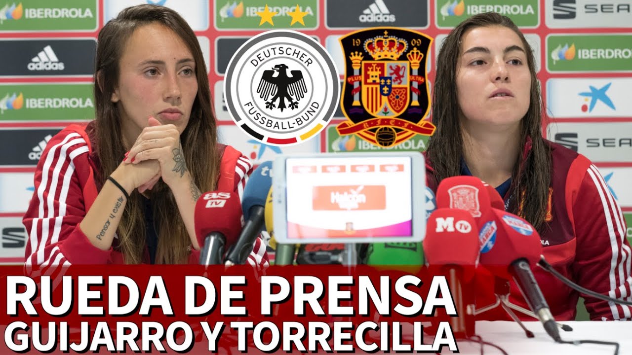 Alemania - España | Rueda de prensa previa de Patri Guijarro y Virginia Torrecilla | Diario AS fútbol de guatemala
