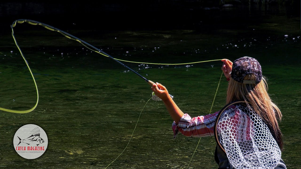 Heather Hodson FLY FISHING Trip into Pacific Northwest Mountains - Fly fishing for Cutthroat Trout