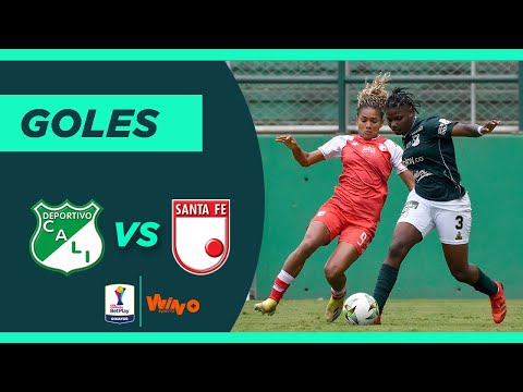 Cali vs Santa Fe (1-1) Liga Femenina 2022-1 | Semifinal Ida