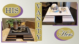Dollar Tree DIY Gifts for Him Valet Tray / DIY Gifts for Mom Vanity Tray