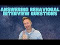 How to answer behavioral interview questions