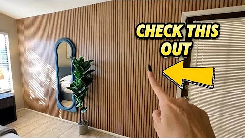 Wood slat wall paper #founditonamazon #wallpaper #walldecor #commissionsearned #ad #homedecor