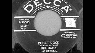 Bill Haley & The Comets - Rudy's Rock, 1956 Decca 45 record. chords