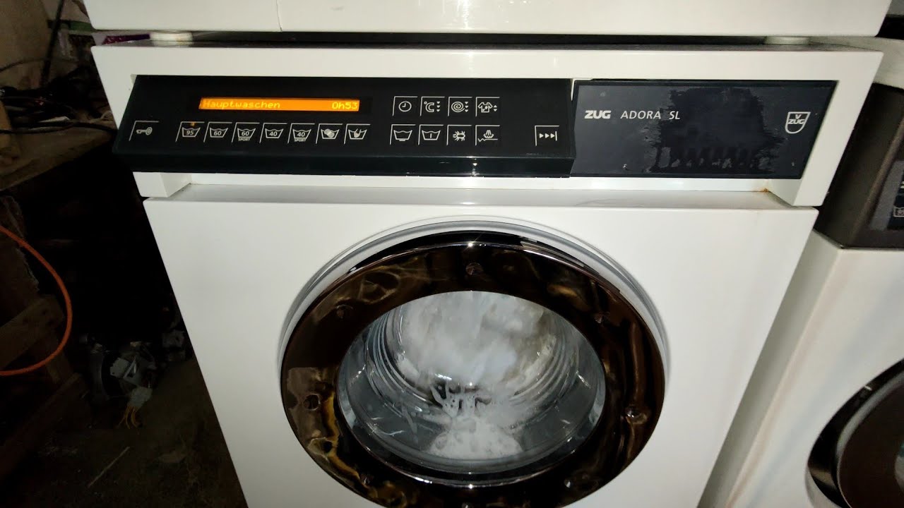 Waschmaschine Waschtag - YouTube