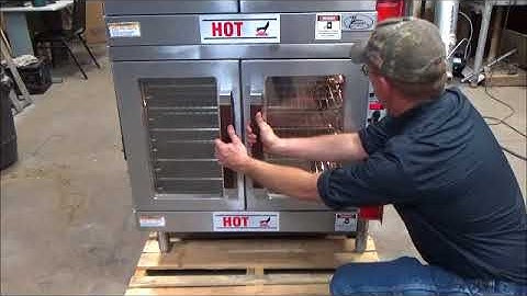 Vulcan Double Convection Oven *480 VOLT * Running