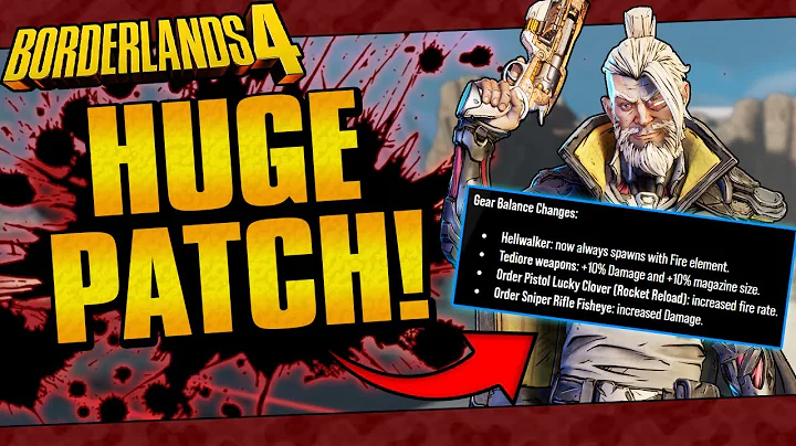 THE BIG PATCH IS HERE!! (GEAR BUFFS, CONSOLE FOV SLIDER, AND MORE!!) // Borderlands 4 Patch Notes