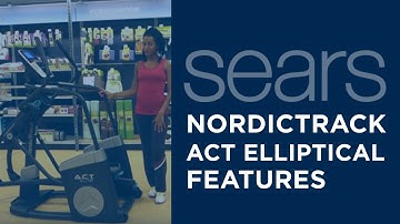 NordicTrack Elite ACT Elliptical Feature - Display Screen