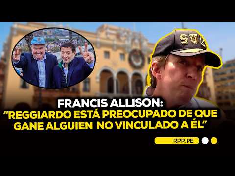 Francis Allison: "It seems Reggiardo is worried about an authority not linked to him taking office"