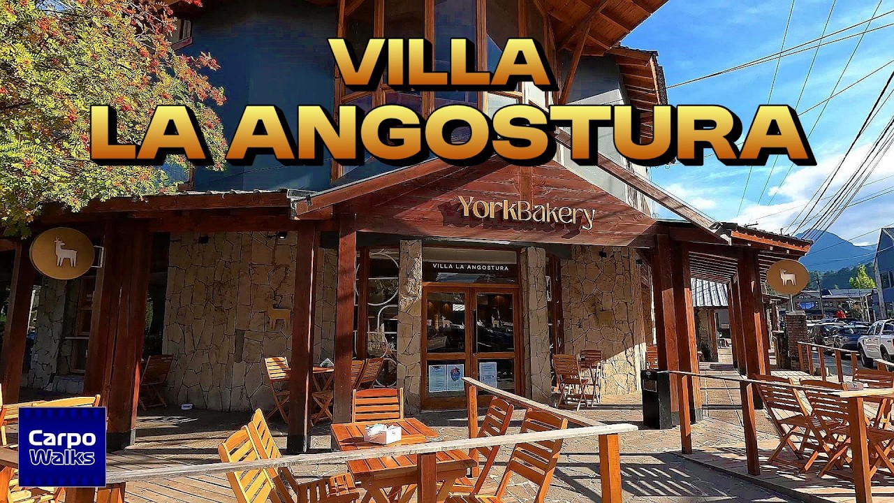 VILLA LA ANGOSTURA - Un Refugio de PAZ y BELLEZA | NEUQUEN 4K