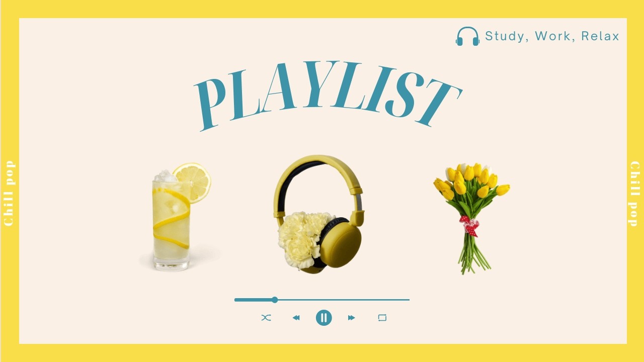 【洋楽Playlist】1日を彩るお洒落なプレイリスト🎧🍋｜リラックス｜Lofi Chill Pop︱作業用BGM︱ドライブ︱エモい【途中広告なし】