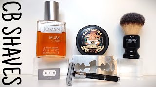 Black Ship Grooming - Captain Joe / Parker 96R / Stirling Soap Co Brush / My Blades Silver... screenshot 2