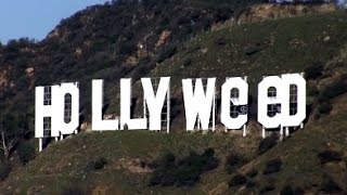 Hollywood Sign Turned into Hollyweed