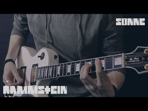 Rammstein - Sonne - Guitar cover by Eduard Plezer