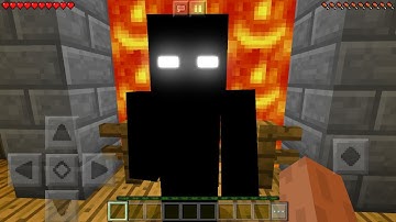 I FOUND the NEW HEROBRINE in Minecraft Pocket Edition (NEW MINECRAFT HEROBRINE)