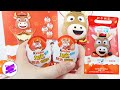 Киндер Джой (Kinder Joy) из Китая. Символ 2021 года "Бык" . Мягкая игрушка и коллекция.