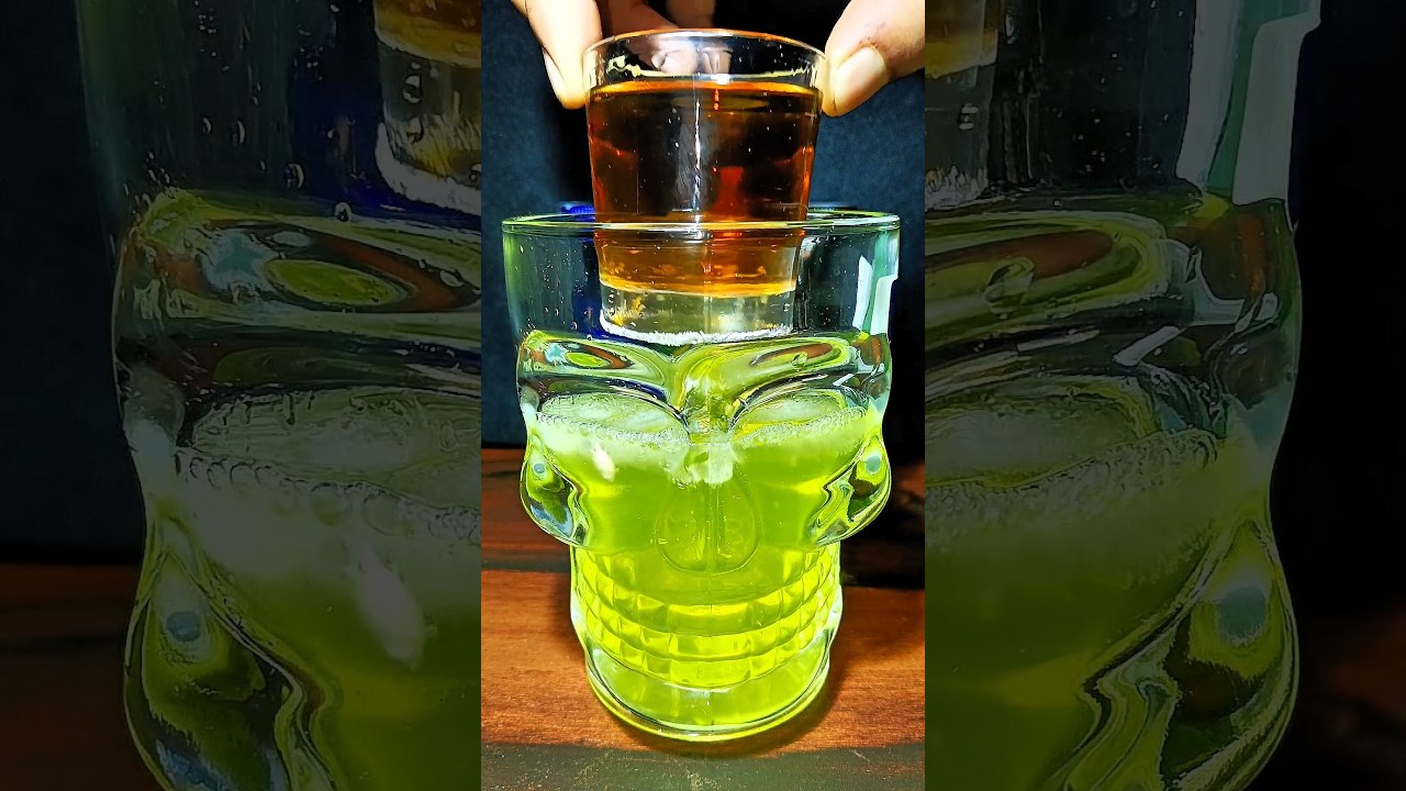 Royal stag whisky with cocktail ASMR 