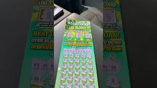 500,000 #cash blowout 20x match #youtubeshorts #lottery #shorts