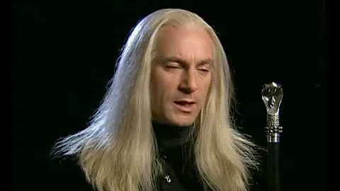 Lucius Malfoy talks about Voldemort - Jason Isaacs...
