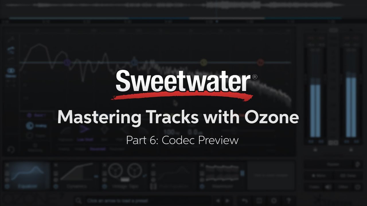 Mastering Tracks With iZotope Ozone: Codec Preview (Part 6) - YouTube