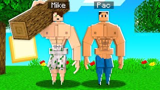 ficamos MUITO FORTES no MINECRAFT!