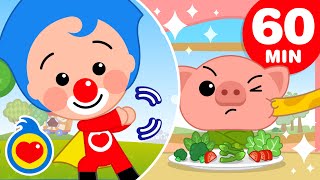 Plim Plim's BEST Sing-Along-Songs For Kids (Apples And Bananas + More!) ♫ Plim  Plim (+ 80 Min) 