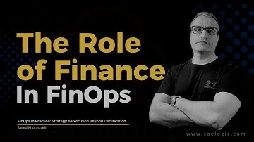 Finance in FinOps: Translating Cloud Spend into Business Value [1-min]