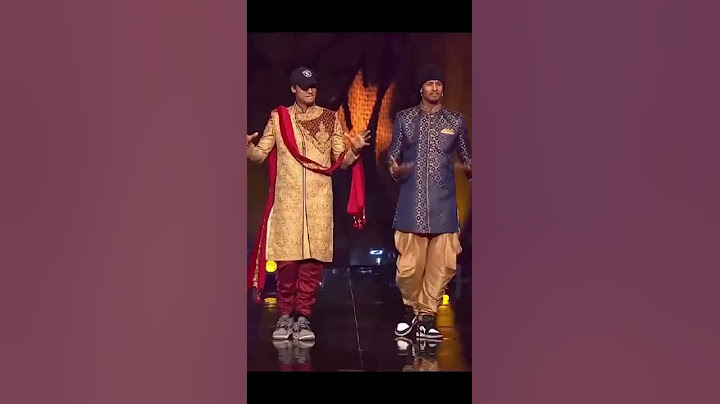 Les twins in India dance plus 5 .#reels #reels01