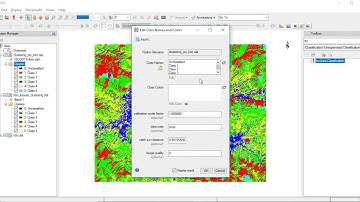 Unsupervised classification: IsoData Classification in ENVI