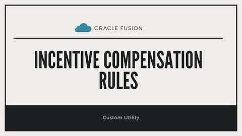 Create Direct Credit Rule of Oracle Fusion Incentive Compensation Rules using custom excel addin