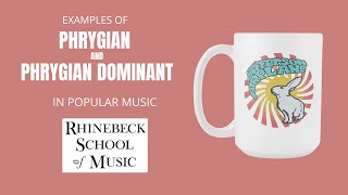 Examples of Phrygian and Phrygian Dominant in Popular Music!