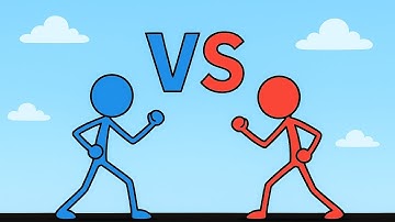 Blue vs red stick man part-2 short story