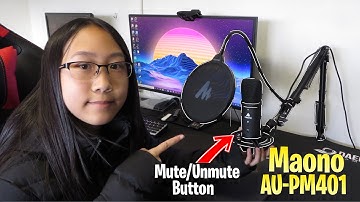 Maono USB Microphone Set With Mute - Unmute Button Unboxing and Review - Mic Test