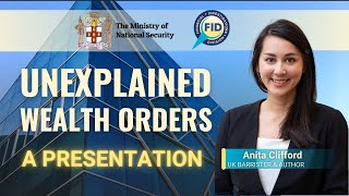 Unexplained Wealth Orders with Anita Clifford